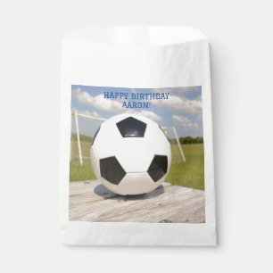Sacolinha Posto Goal Esportes de Bola Branca e Negra