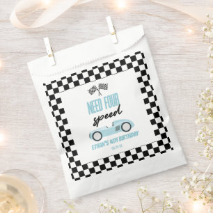 Sacolinha Precisa de quatro velocidade Blue Race Car 4ª Fest