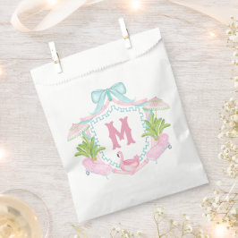 Sacolinha Preppy Palm Beach Monogram Crest