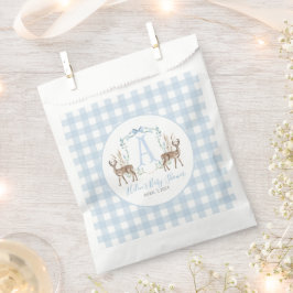 Sacolinha Preppy Southern Blue Deer Chá de fraldas