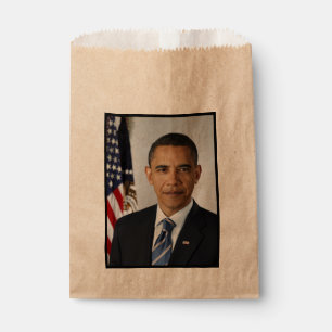 Sacolinha Presidente americano Barack Obama na Casa Branca