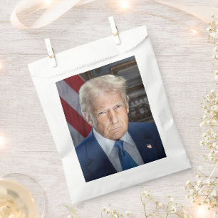Sacolinha Presidente americano Donald Trump Foto 2025