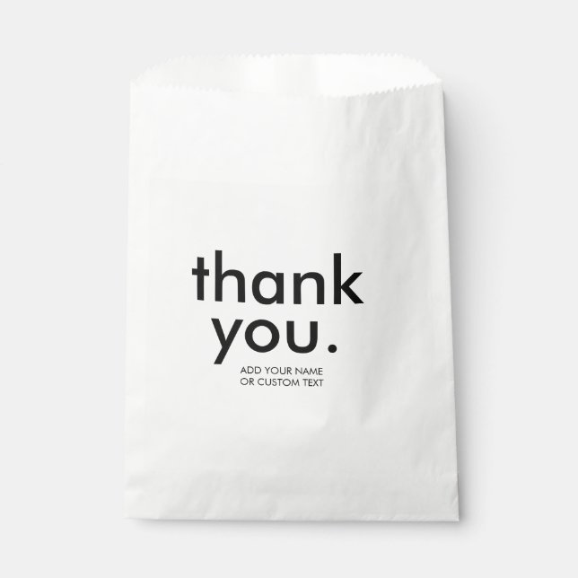 Sacolinha Preto e Branco Retro | Design Personalizado de Agr (Frente)