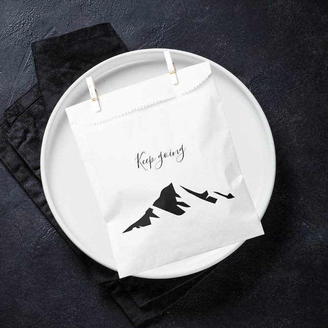 Sacolinha Preto Moderno Fica Simples (Criador carregado)