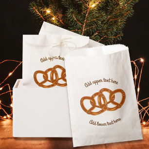 Sacolinha Pretzels Lindos Ligados - Nós de Pão e texto sofis