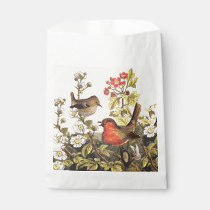 Sacolinha Primavera Robin Birds Red Birds
