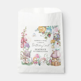 Sacolinha Primavera Summer Floral "Little Fairies Girl Birda