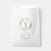 Primeira comuna sagrada | folha de ouro azul e azu