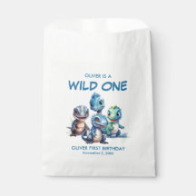 Primeira Festa de aniversário de Dinossauro Selvag