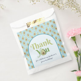 Sacolinha Primeiro aniversario Bonito, Maravilhoso, Avocado,