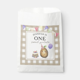 Sacolinha Primeiro aniversario de Batata de Aquarela