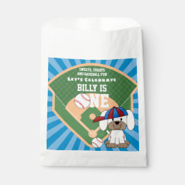 Sacolinha Primeiro aniversario de Cachorro Louco Divertido c