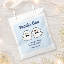 Sacolinha Primeiro aniversario de Dia das Bruxas de Gêmeos B