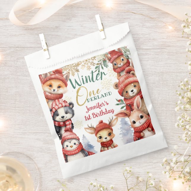 Sacolinha Primeiro aniversario de Natal de Winter ONE derlan (Cortado)