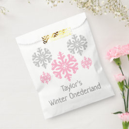 Sacolinha Primeiro aniversario de Winter Onederland