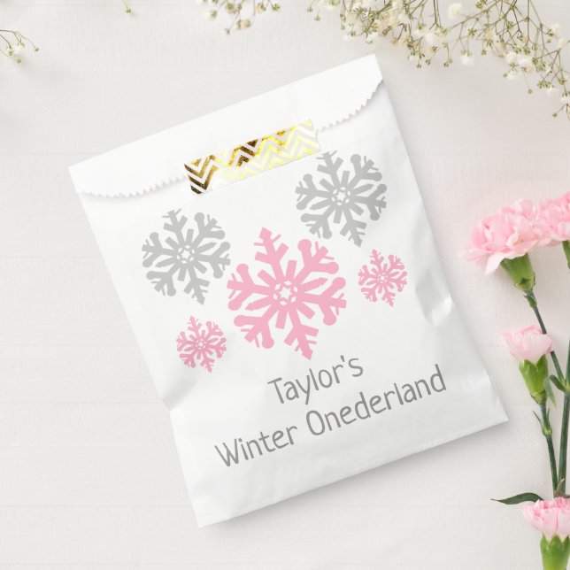 Sacolinha Primeiro aniversario de Winter Onederland (Selado)