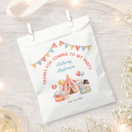 Sacolinha Primeiro aniversario Festa de Carnaval Cute Obriga