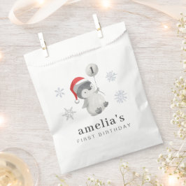 Sacolinha Primeiro aniversario Penguin Balloon