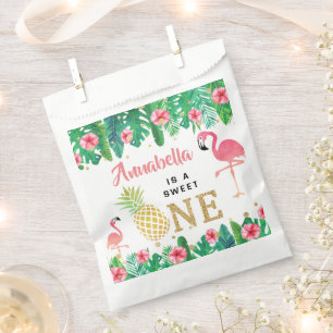 Sacolinha Primeiro aniversario Tropical Summer Beach Luau Gi
