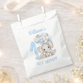 Sacolinha Primeiro Aniversário Um Elefante Fofante Fofado Fa