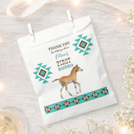 Sacolinha Primeiro rodeio a sudoeste do cavalo turquesa