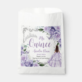 Sacolinha Princesa Floral Púrpura Quinceañera 16 15