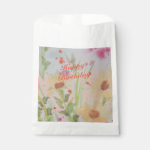 Produtos de papel projetados por aquarela com flor