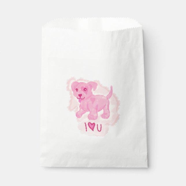 Sacolinha Puppia Rosa (Frente)