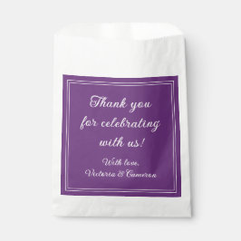 Sacolinha Púrpura Personalizada