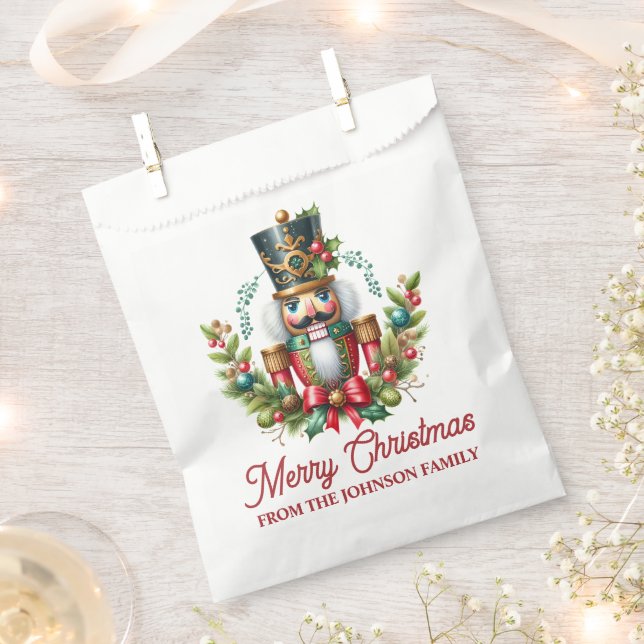 Sacolinha Quebra-Nozes de Natal (Cortado)