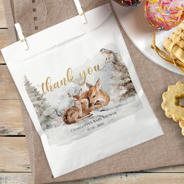 Sacolinha Querida, está frio fora do Cartões de agradeciment (Criador carregado)