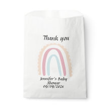 Rainbow Obrigado Chá de fraldas