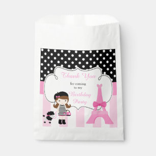 Sacolinha Rapariga de Brunette Torre Eiffel de Paris