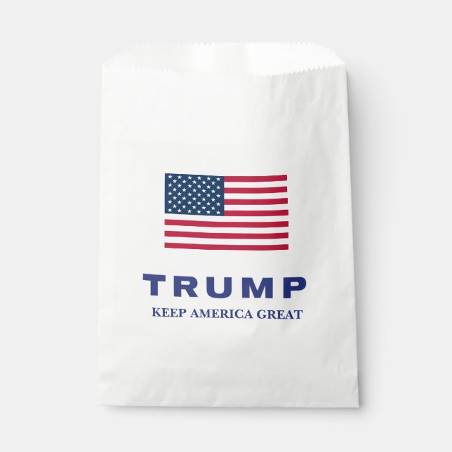 Sacolinha Relógio de Presente Donald Trump 2024 (Frente)