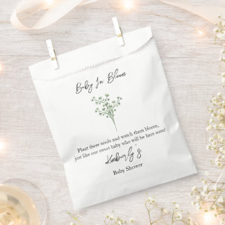 Sacolinha Respiro de Bebê | Bebê em Flor  Sementes Chaveirin