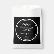 Retirada Branca e Negra Moderna Elegante