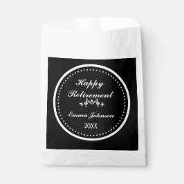 Sacolinha Retirada Branca e Negra Moderna Elegante