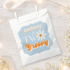 Sacolinha Retrair Dois segundos aniversários Groovy Boys