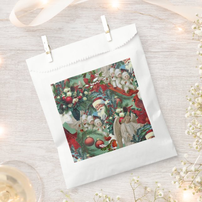 Sacolinha Retrato Vitoriano de Natal (Cortado)