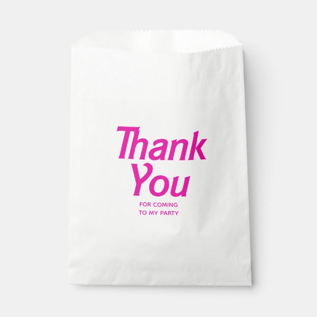 Sacolinha Retro Dolly, Vamos Go Party! Hot Pink (Frente)