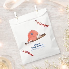 Sacolinha Retro LIttle Slugger Baseball Boy Baby Shower