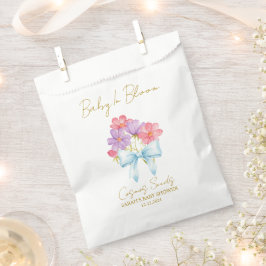 Sacolinha Ribbon | Cosmos Seeds Baby Shower Favor Bag