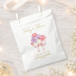 Sacolinha Ribbon | Cosmos Seeds Baby Shower Favor Bag