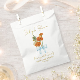 Sacolinha Ribbon | Marigold Seeds Baby Shower Favor Bag
