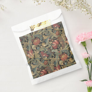 Sacolinha Rich Floral Tapeçaria Brocade Antique Clássica