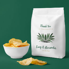 Sacolinha Rich Green Theme Favor Bag