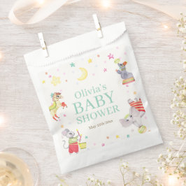 Sacolinha Rico Circus Carnival Animal Chá de fraldas