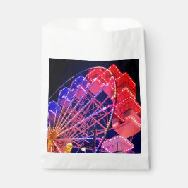 Sacolinha Roda-férris azul e vermelha