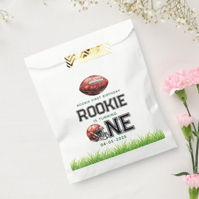 Sacolinha Rookie do Ano do primeiro aniversario de Futebol (Selado)