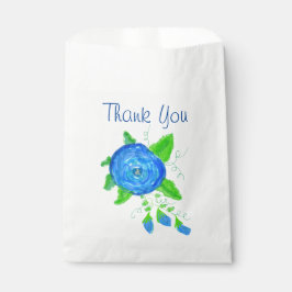 Sacolinha Rosa Azul Obrigado